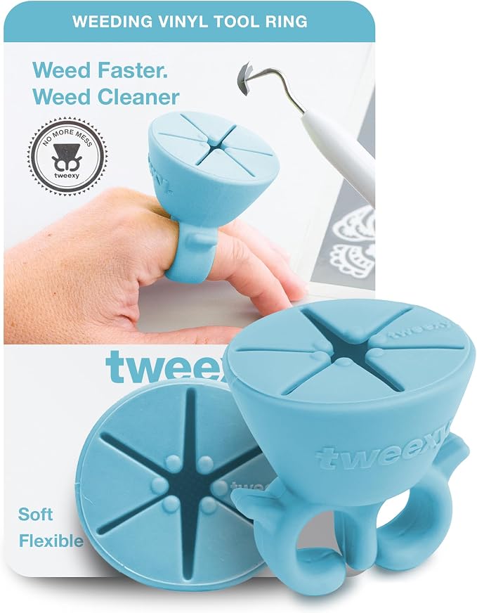tweexy Craft Vinyl Weeding Scrap Collector Ring