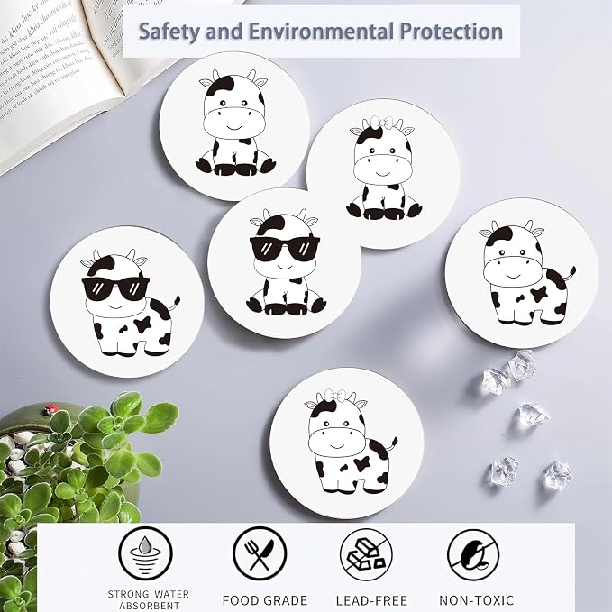 DoYoMo 6 Absorbent Ceramic Tiles