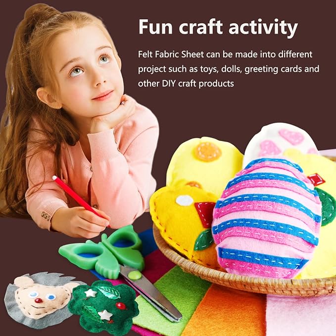 Jtnohx Color Felt, Soft Felt Sheets
