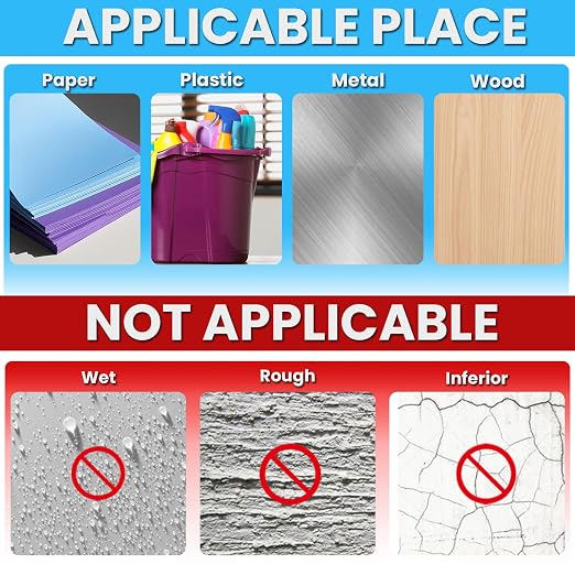 Tikfoam 1000Pcs Double Sided Adhesive Foam Dots, 2mm and 1mm Thick Tape