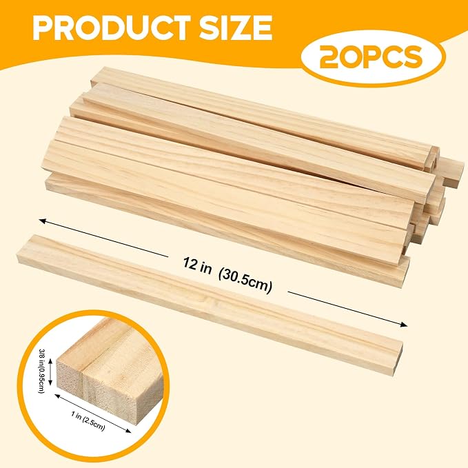 Wood Strips Slats Wooden Dowels