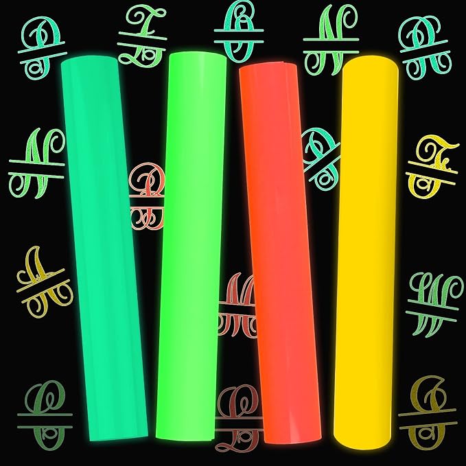 TransWonder Glow in The Dark 3D Puff Vinyl Heat Transfer