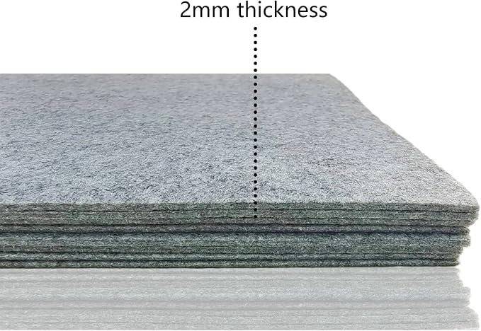 Jtnohx Stiff Felt, 2mm Thick Felt Sheets
