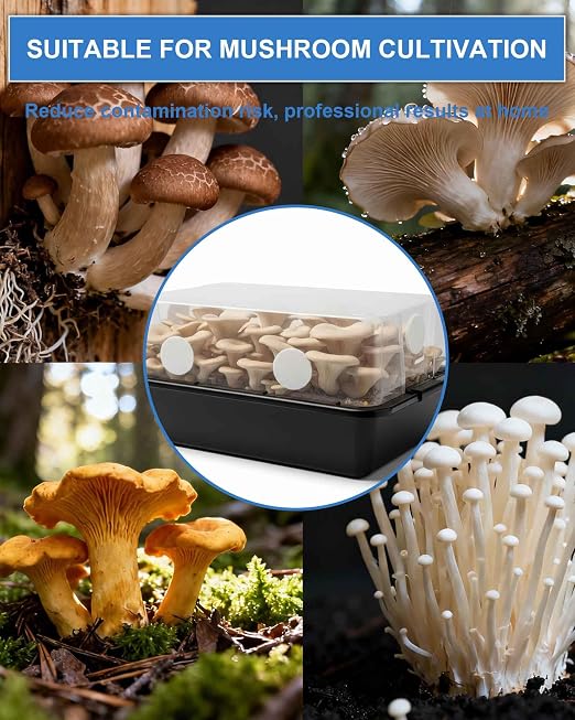 30Pcs Premium Monotub Filter Disks 2.88IN, 0.078IN Thick Ultra-Breathable
