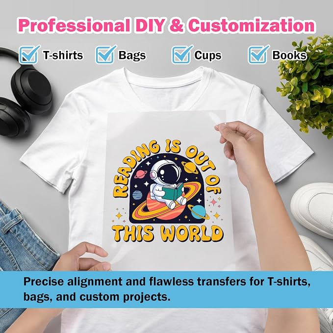 TECKWRAP Heat Transfer Mask for Heat Transfer Paper for T-Shirts 1 roll