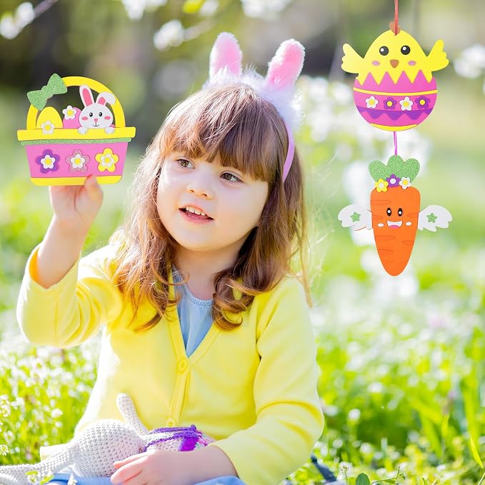 Fennoral 24 Pack Easter Craft Kit