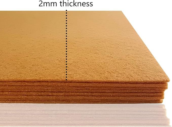 Jtnohx Stiff Felt, 2mm Thick Felt Sheets