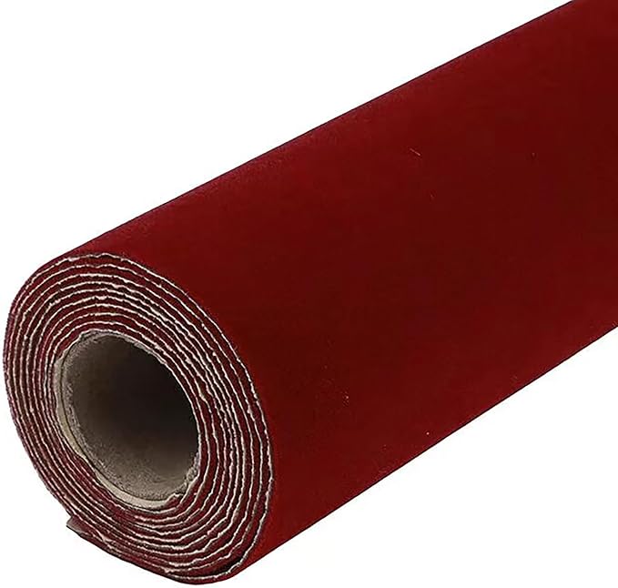 Self Adhesive Sheets Peel and Stick Large Size Velvet Flock Soft Velvet Drawer