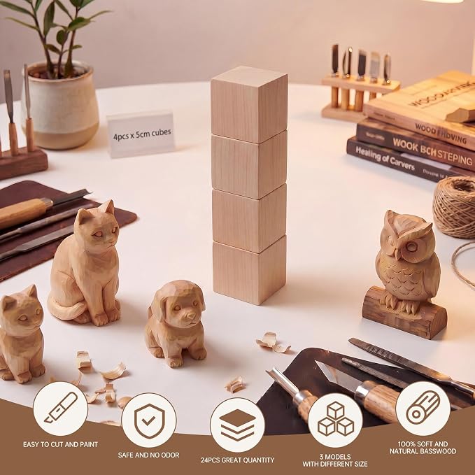 Basswood Carving Blocks