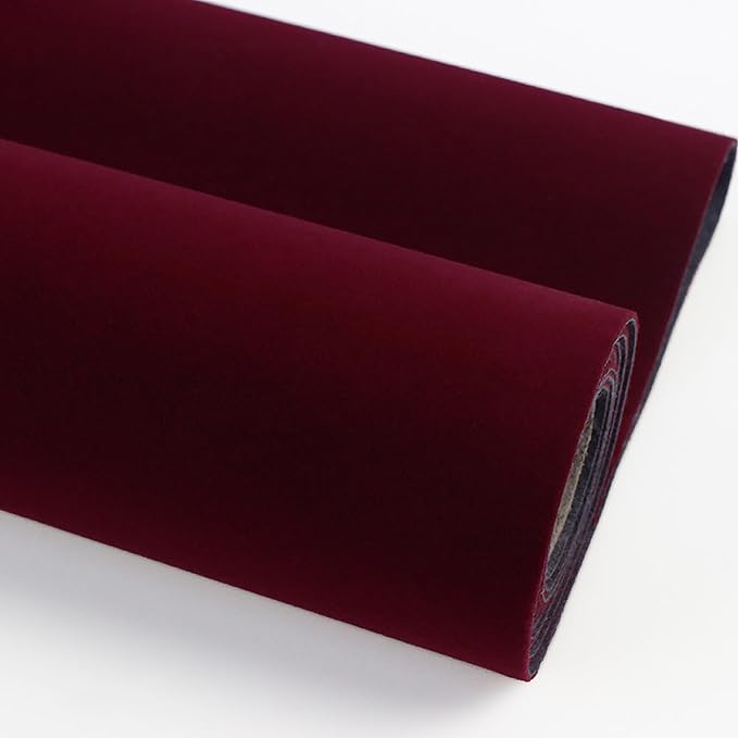 Self Adhesive Sheets Peel and Stick Velvet Flock Soft Velvet Drawer Liner DIY