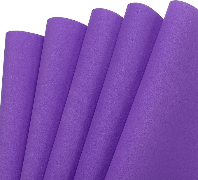 MECCANIXITY EVA Foam Sheets Dark Purple 35.4 Inch x 19.7 Inch 2mm Thick Crafts