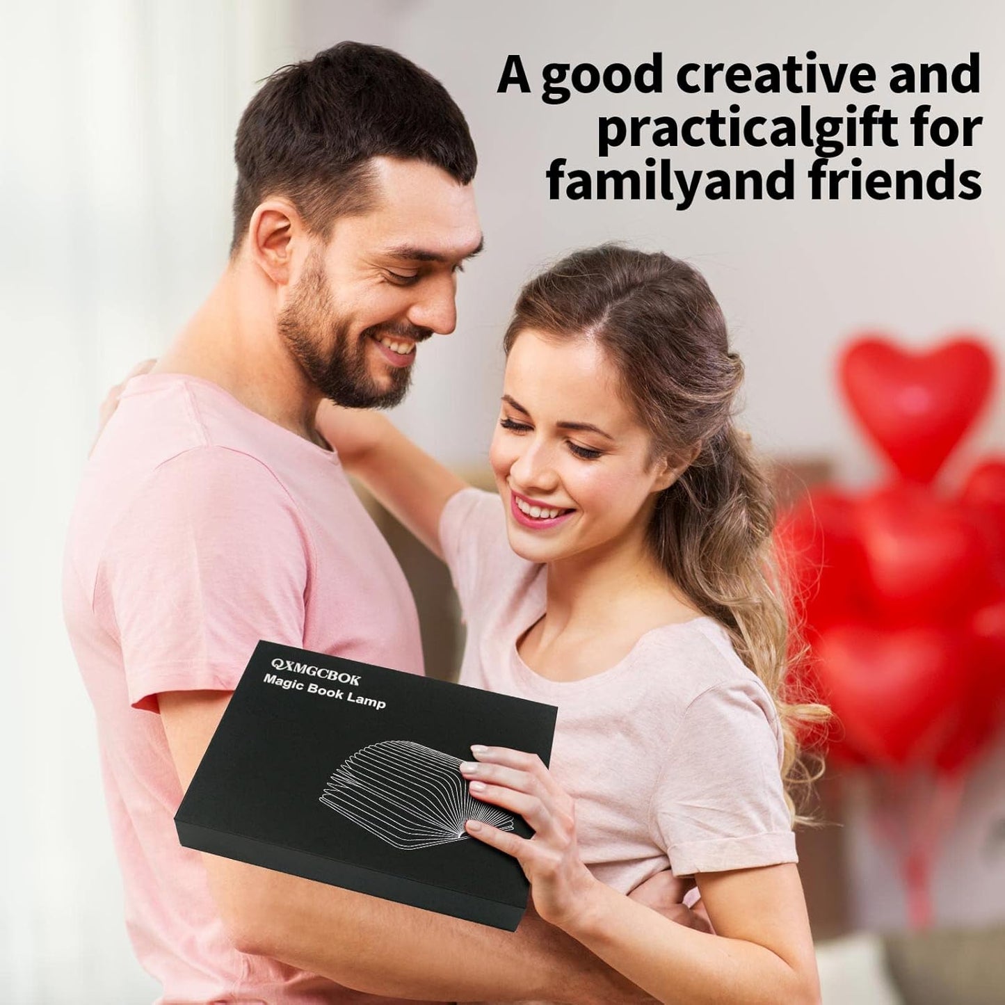 Folding Book Lamp Dragon Night Light, Portable Bedside Light (3 Colors) - Gift for Book Lovers