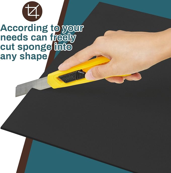 Frienda 1 Pack 118" x 60" x 0.2" Upholstery High Density Craft Sheets Cushion