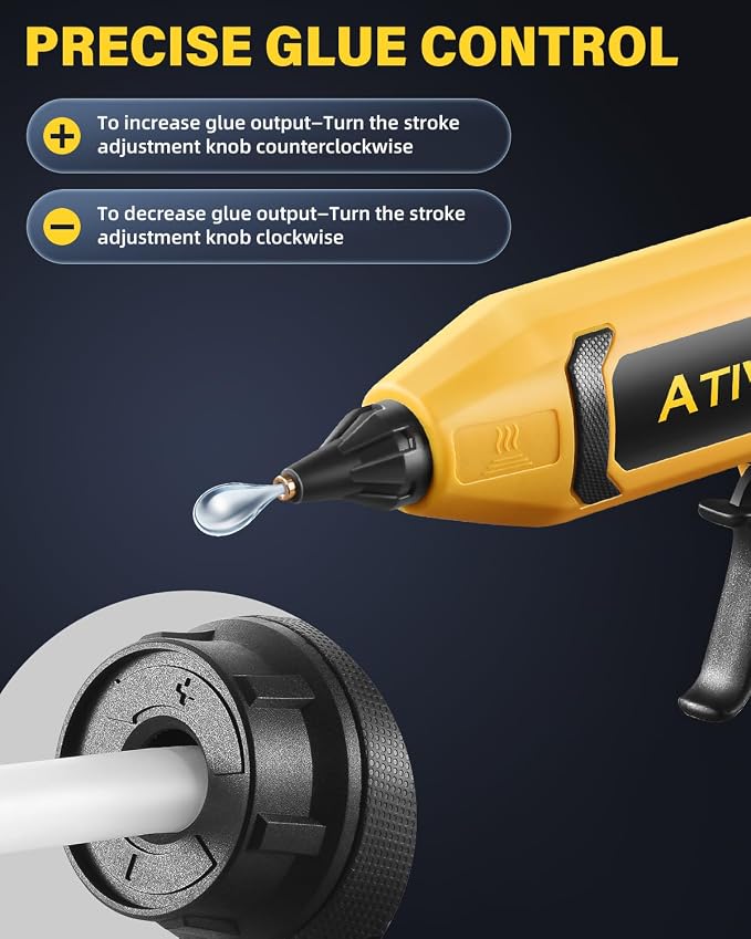100W Cordless Hot Glue Gun Compatible