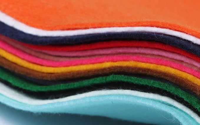 YYCRAFT Craft Soft Felt Sheets 9 Inch X 12 Inch