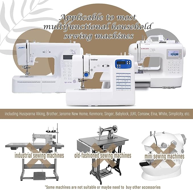 6 Pcs Free Motion Quilting Template Series
