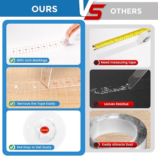 VUBOJO Nano Double Sided Mounting Tape