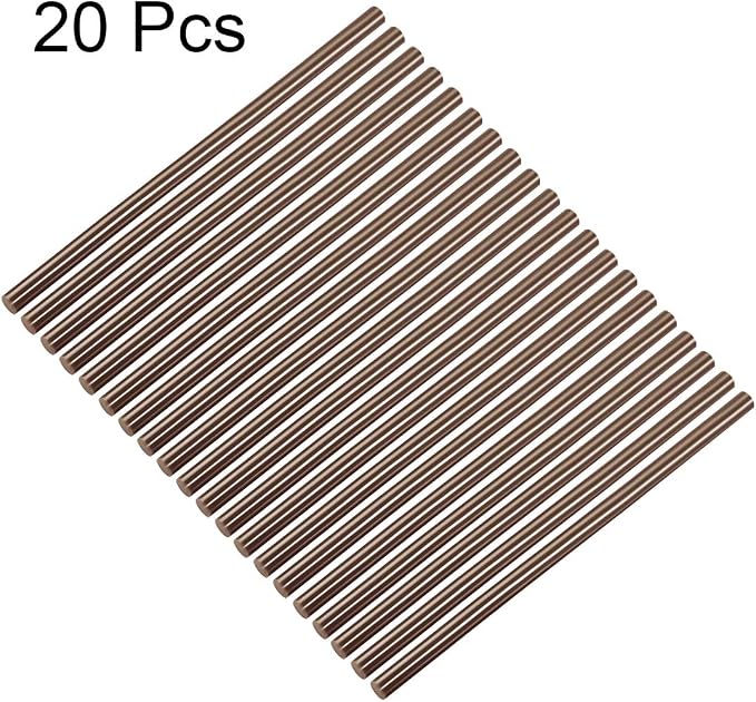uxcell 20pcs Hot Glue Sticks for Glue Gun 11mm/0.43-inch x 10-inch Mini Hot