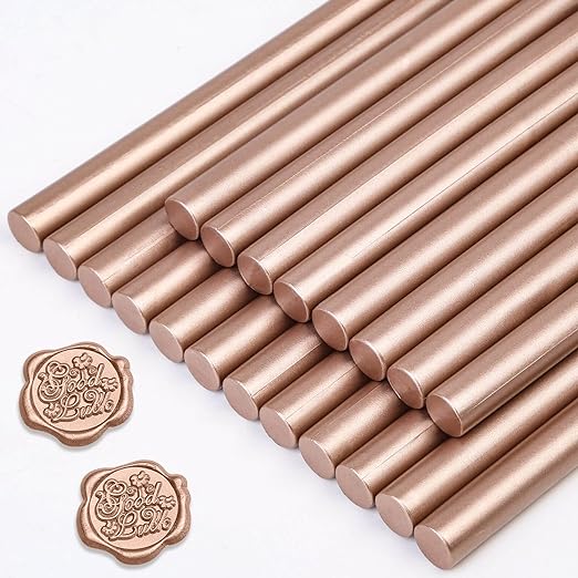 Sealing Wax Sticks, Paxcoo 20pcs Wax Seal Sticks, Glue Gun Sealing Wax Sticks