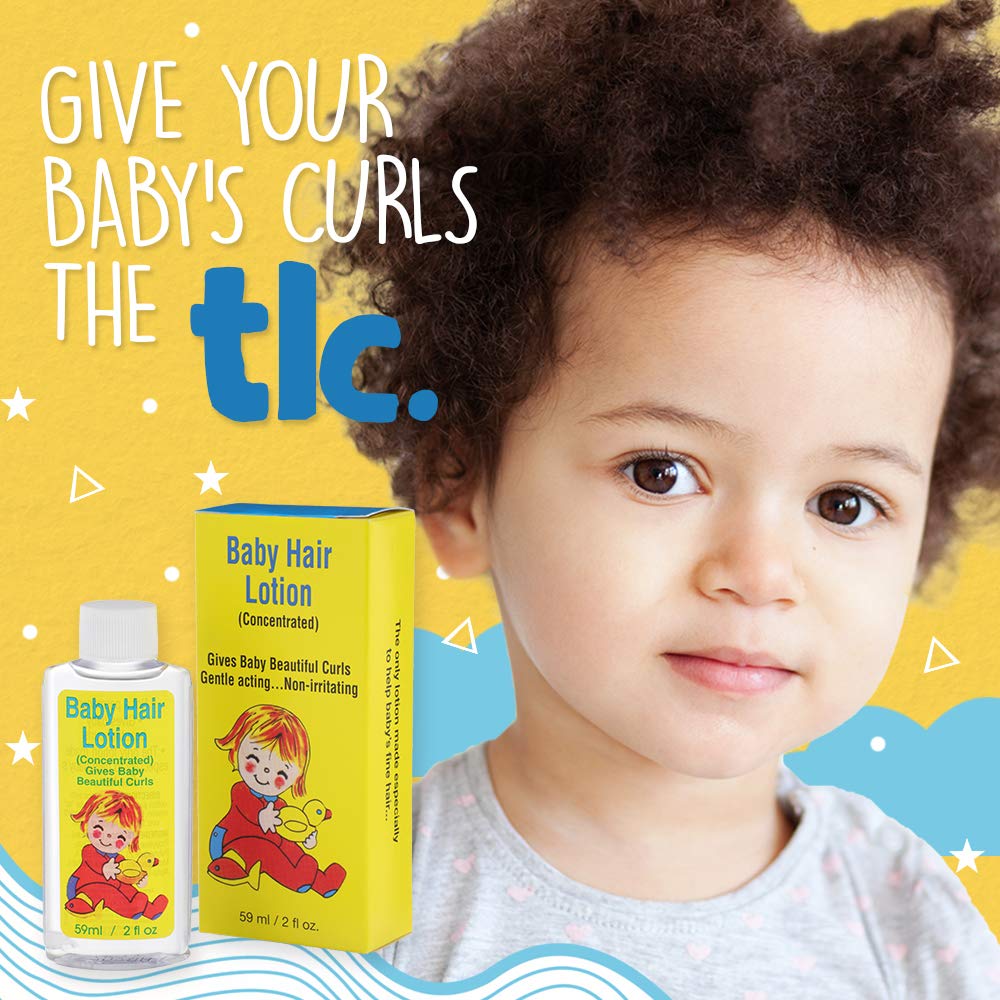 Clubman Gentle Baby Hair Lotion (Concentrated) for Baby's Fine Hair, 2 oz x 3 packs