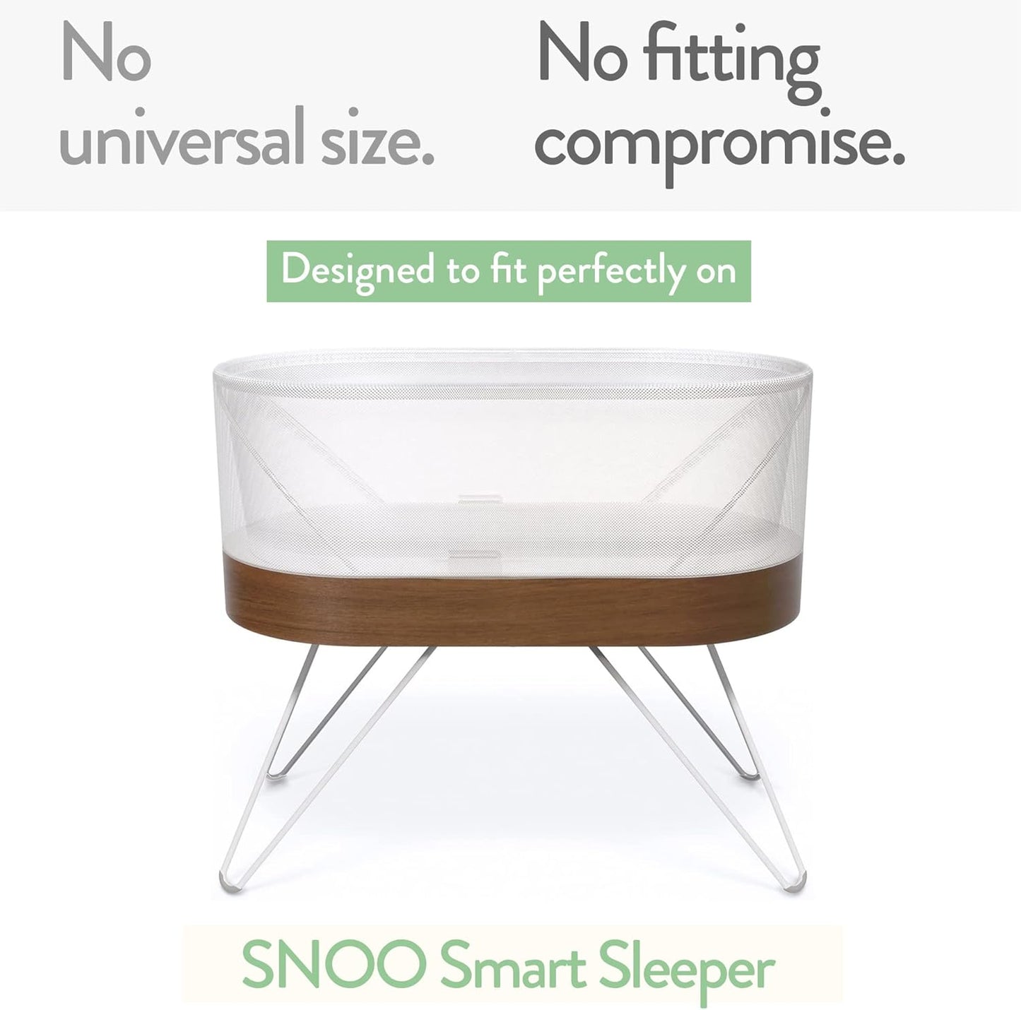 Bassinet Fitted Sheets Compatible with SNOO Happiest Baby Oval Bassinet – Snuggly Soft 100% Jersey Cotton – Pale Pink + Lilac – 2 Pack