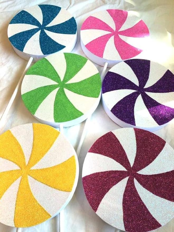 Crafare 8 Inch Foam Circles for Crafts 12pcs Round Foam Discs 1 Inch Thick for