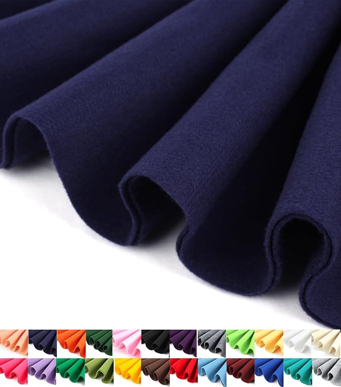 Barcelonetta | Felt Fabric | 72" Wide | 1.6mm Thick | Acrylic & Soft | Felt by