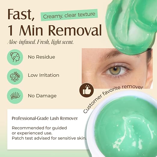 LASHVIEW Lash Cluster Glue & Remover Kit Super Strong Hold 4 Weeks+