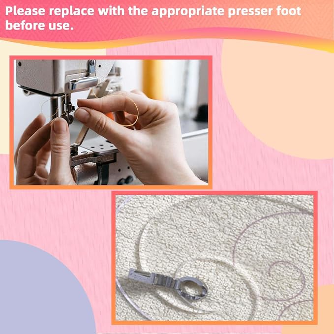 3Pcs Free Motion Quilting Templates