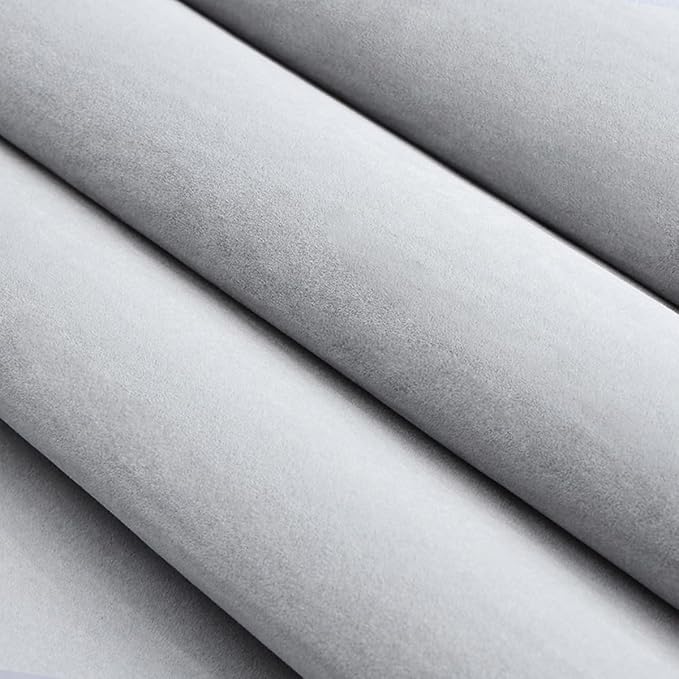 Self Adhesive Plush Velvet Fabric Sheets Velvet Flock Paper Roll Soft Flocking