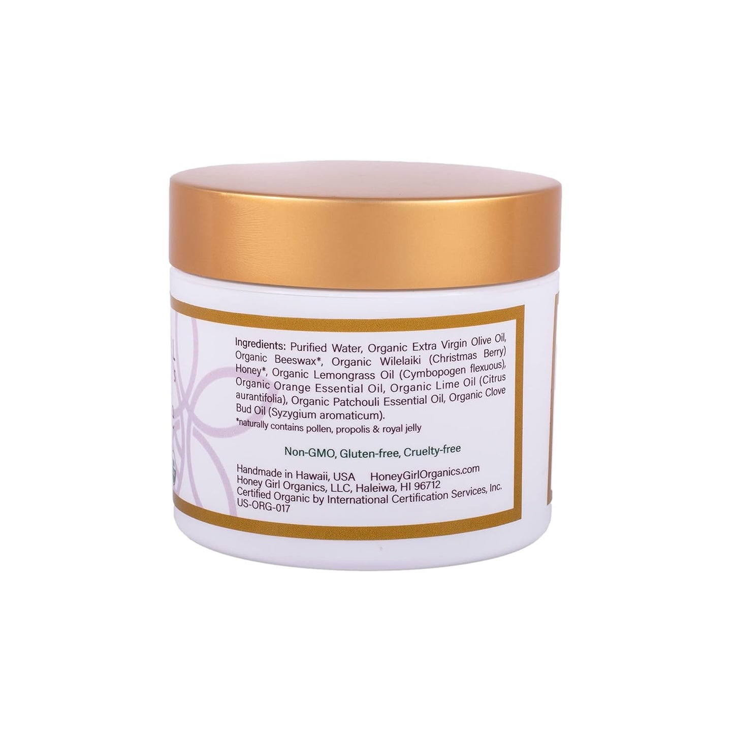 Honey Girl Organics Body Creme, 4.0 Fluid Ounce