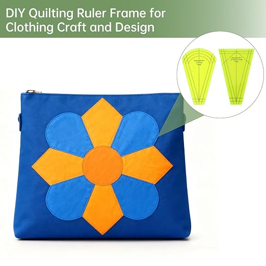 Acrylic Quilting Template Ruler, Design Plate, Patchwork Templates