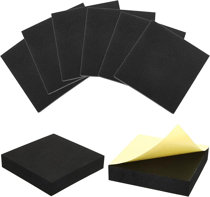 Frienda 8 Pcs Adhesive Foam Padding Sheets