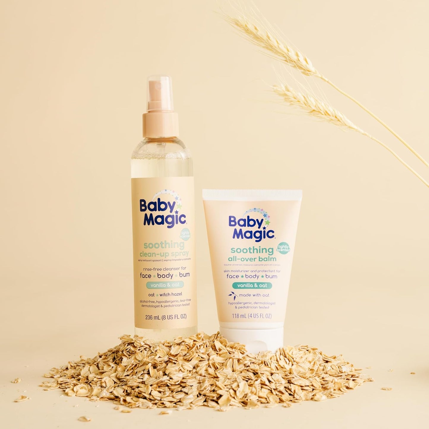 Baby Magic Soothing All-Over Balm, Vanilla & Oat, Hypoallergenic, 4 oz