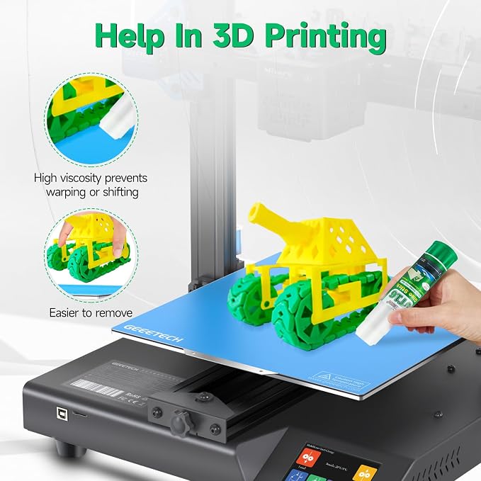 3D Printer Glue Sticks, 36 Grams Each PVP Solid Glue Sticks