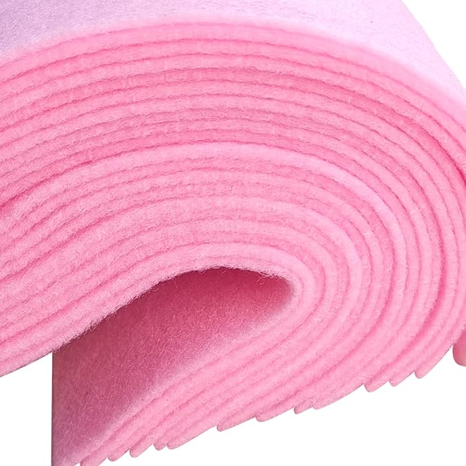 Jtnohx Color Felt, Soft Felt Sheets, 1.4mm Thick 8"x12" Handicraft Felt Fabrics