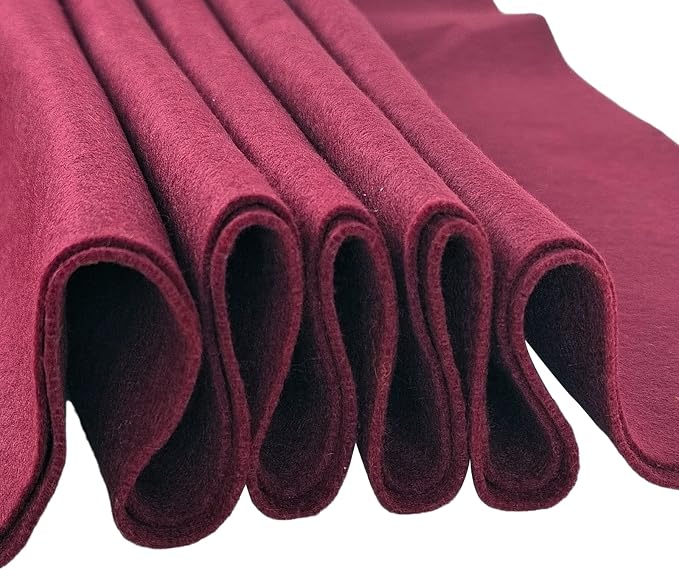 Jtnohx Color Felt, 1 Square Yard Felt Fabric, 1.4mm Thickness Flexible Craft