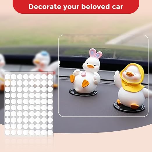 520pcs Double Sided Tape Wall Nano Sticky Dots Mounting Putty Two Sided