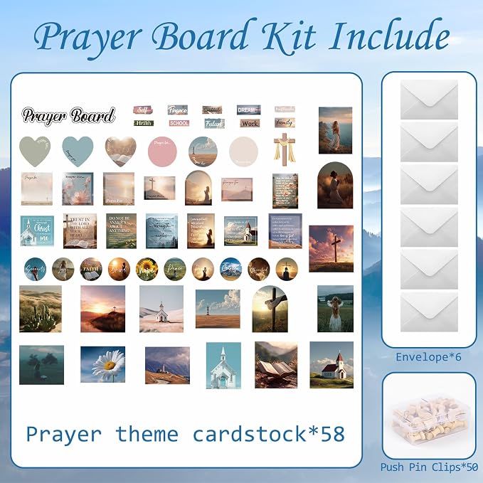 Prayer Board Kit Prayer Board Supplies Not Including Board | Prayer Board