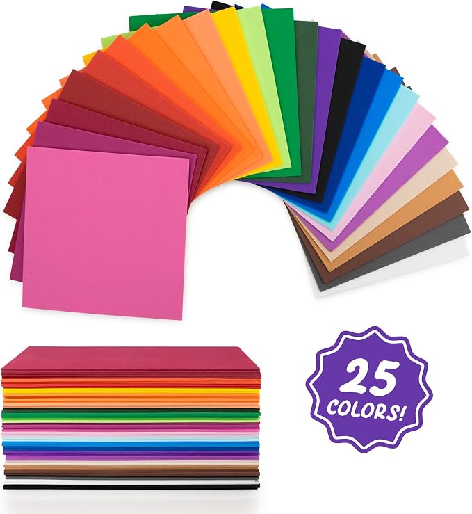 Hygloss Colorful Craft Foam Sheets