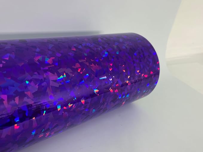 Holographic Crystal Sign Vinyl, HOLOCRYSTAL self-Adhesive Plastic