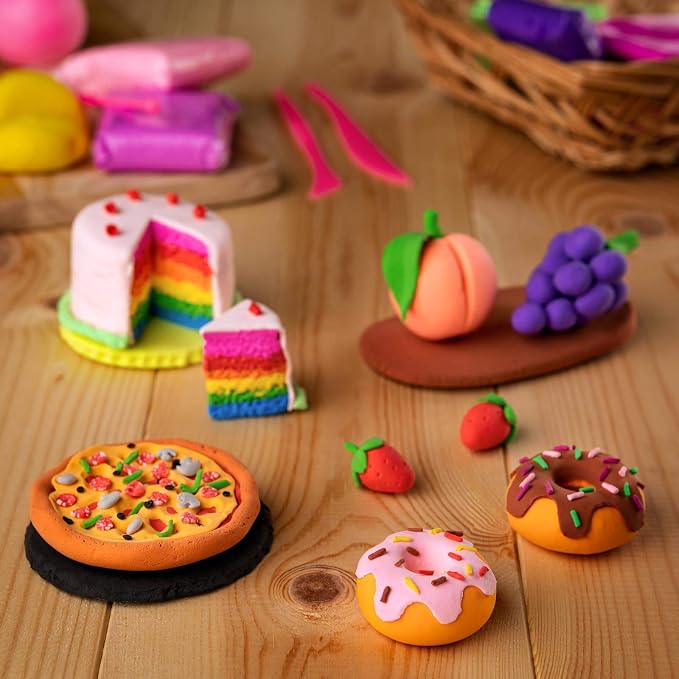 Red Air Dry Clay for Kids