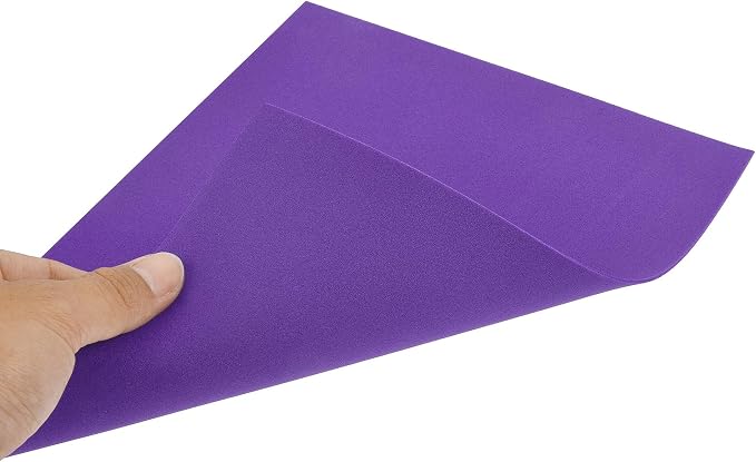 uxcell Purple EVA Foam Sheets 11 x 8 inch 1.7mm Thickness
