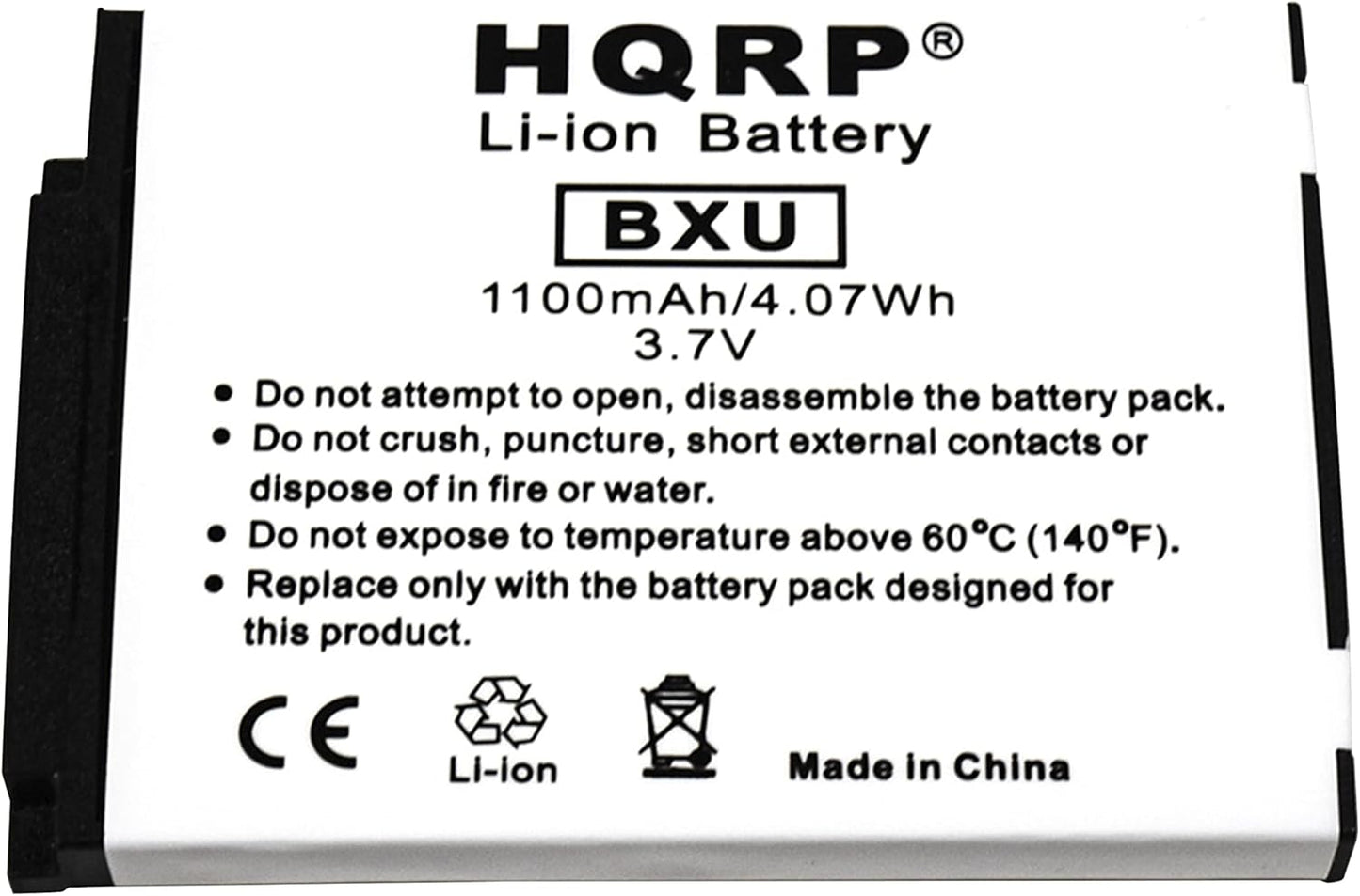 HQRP Battery Compatible with Summer Infant 02800-02 JNS150-BB42704544 Baby Touch 02000 02000Z 02004 02000-10, Baby Touch 2 Video Monitor System PZK-846R 28490 28030 28034 28035 02040 02044 02800 02804