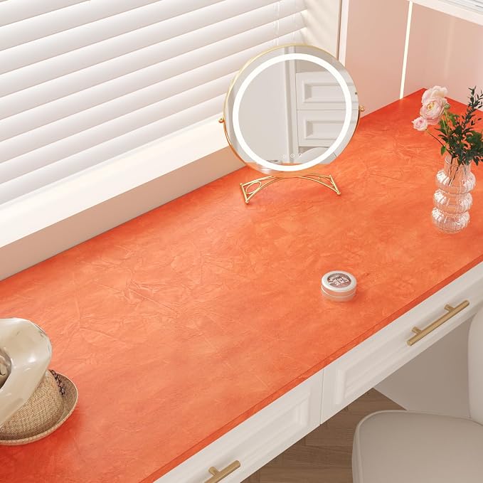 CHIHUT Orange Felt Drawer Liner