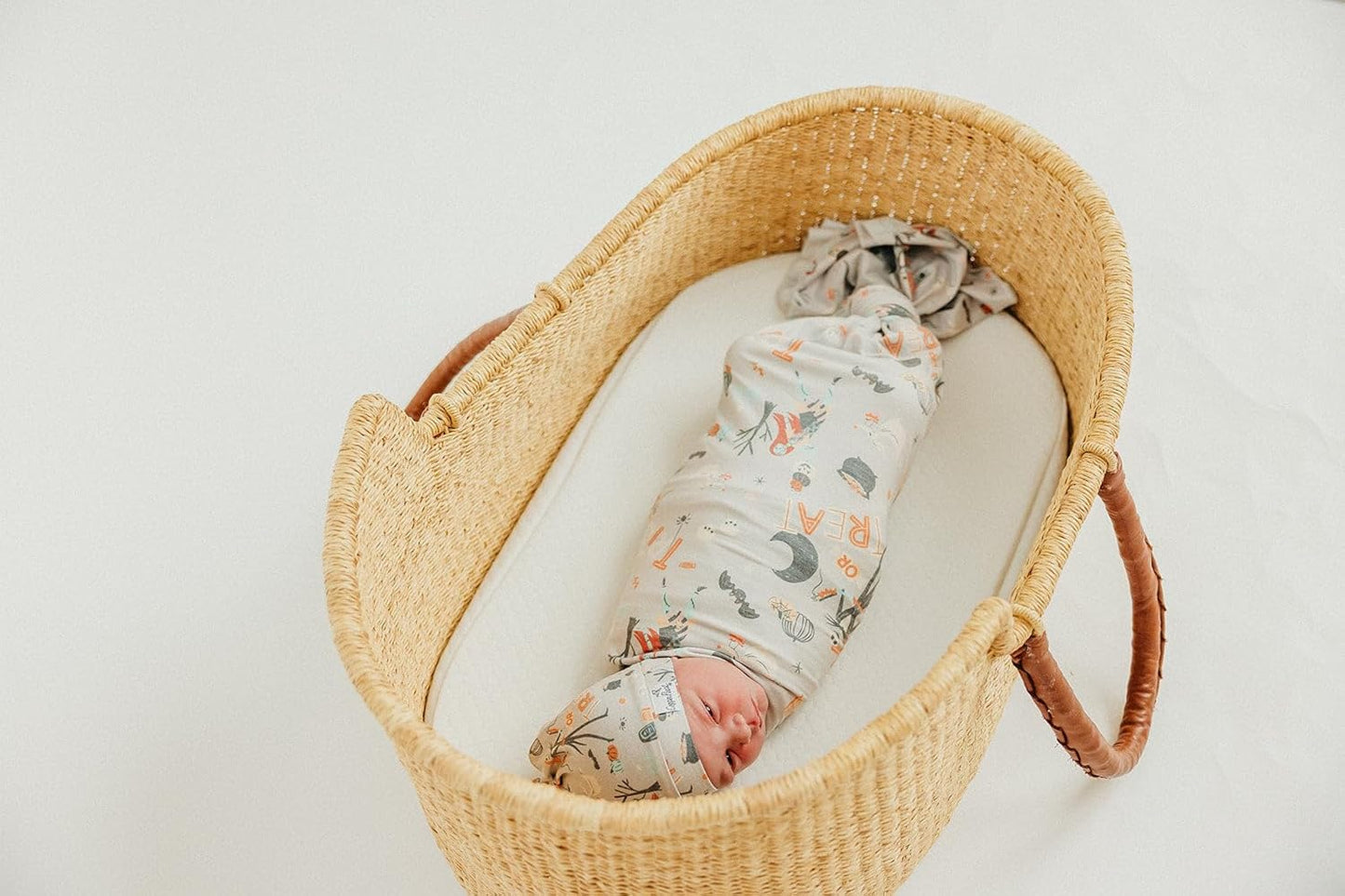 Copper Pearl Large Premium Knit Baby Swaddle Receiving Blanket 'Nightmare Before Christmas'