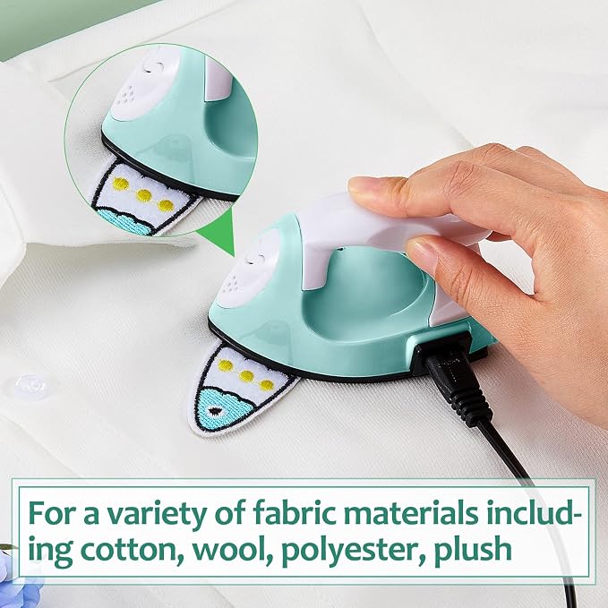 Honoson Mini Craft Iron Mini Heat Press Small Iron 3.93 x 2.36 x 2.76 in