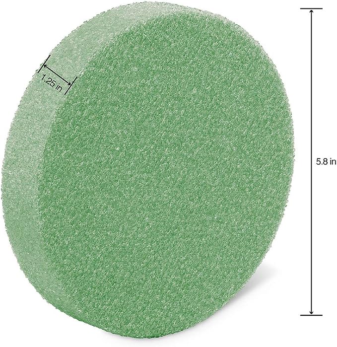 FloraCraft FloraFōM Disc 1.25 Inch x 5.8 Inch Green