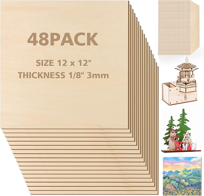 Adrattnay Basswood Sheets 3mm