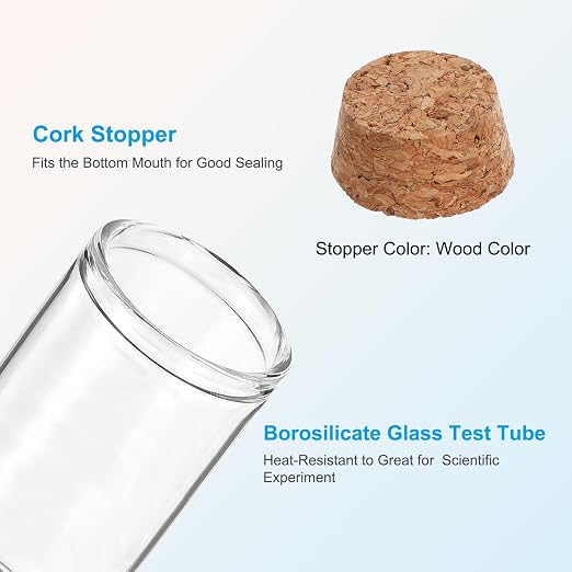 PATIKIL 55ml Test Tubes